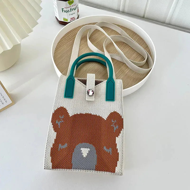 Love Mini Knit Shoulder Crossbody Bag - Bella Enchanté